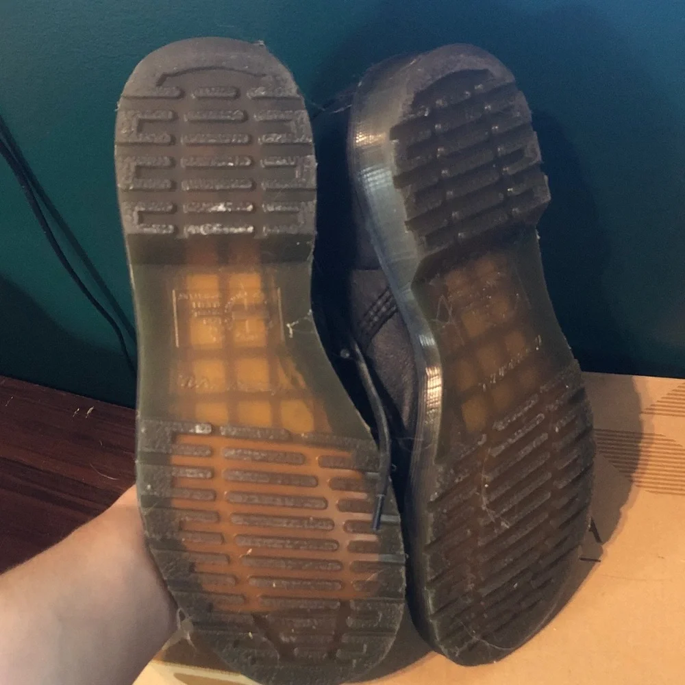 Dr. Martens Black Combat Boots - Picture 5 of 5